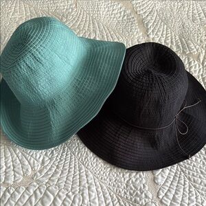 Set of 2 Peter Grimm Shapeable Summer Hats EUC🌻